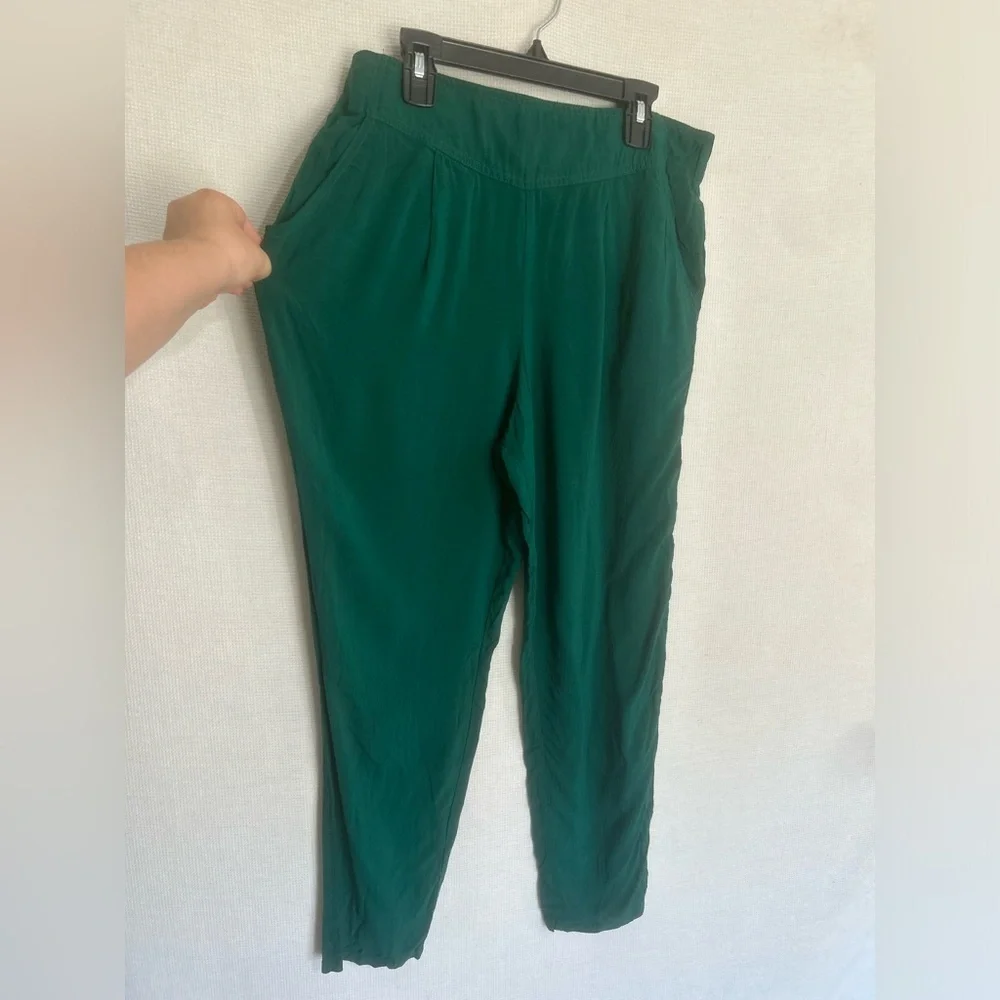 Free people emerald green pants